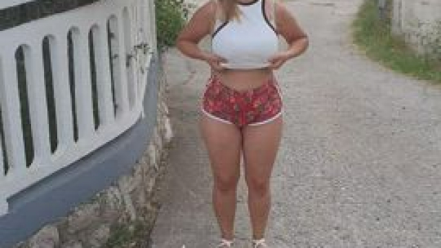 Heh, I really like this kind of action, and I think she lives nearby and obvious