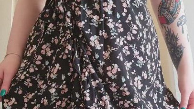 Sundresses were made to be worn with nothing underneath