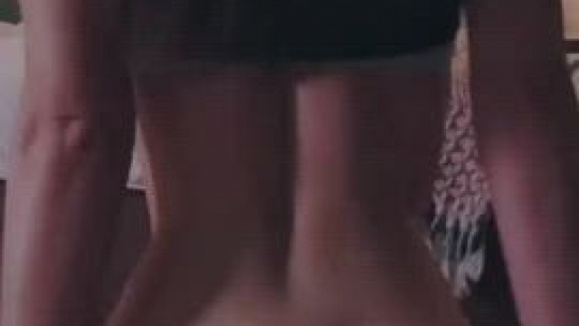 Perfect teen ass riding