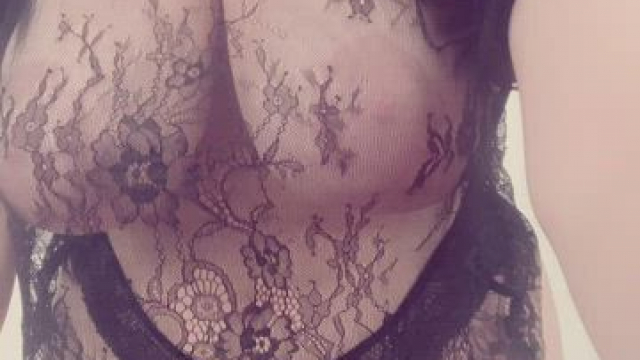 Have I got the kind of tits you like? [gif]