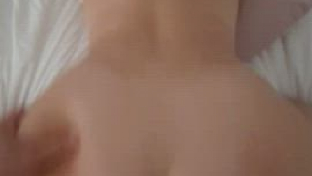 Moaning into the pillow