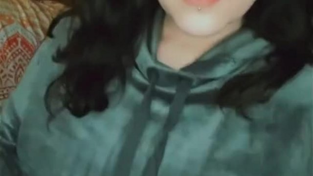 Slowly dropping my big milky naturals out of my velour jogging suit 