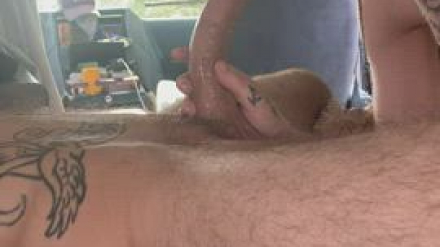 The moment she climbs on