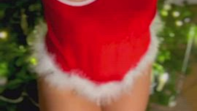 Will you cum inside Ms Santa?