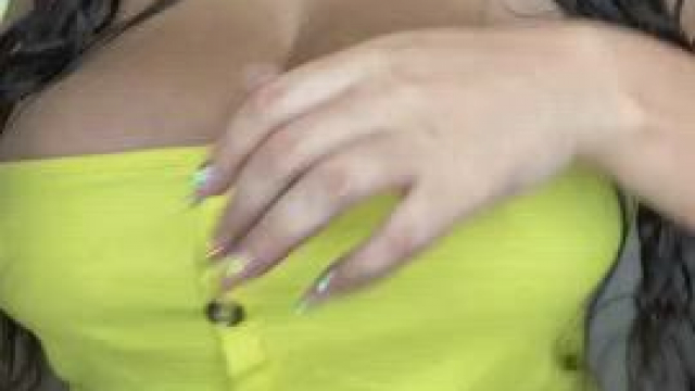 Any Love of My 36 yo Ebony Boobies? [OC]