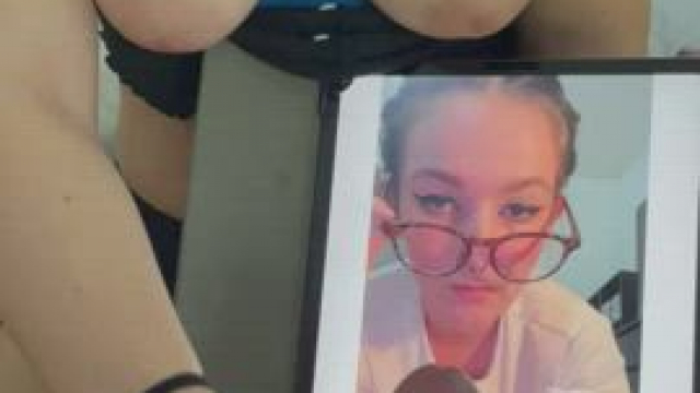 Jerking off my bf to his new crush