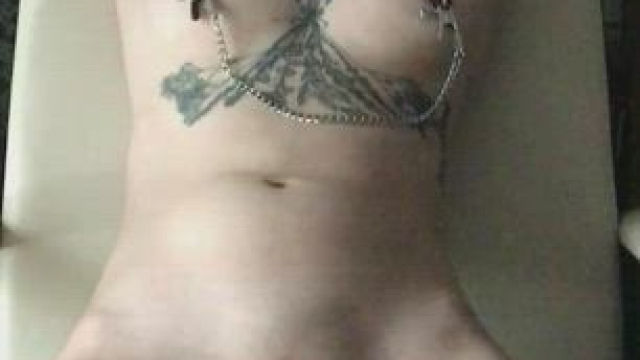 Arms tied behind a chair is a fun option.