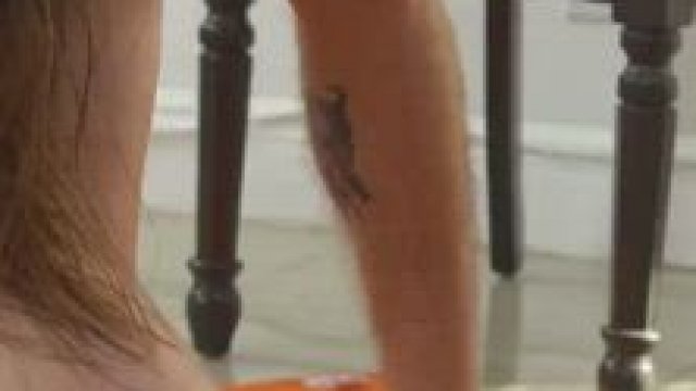 Still sucking for more even after getting face covered completely