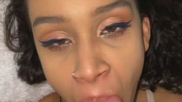 Petite mixed cutie loves the dick (OC)