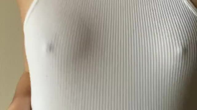 Wish I had bigger tits and could do a proper boobdrop. Maybe you like it anyways