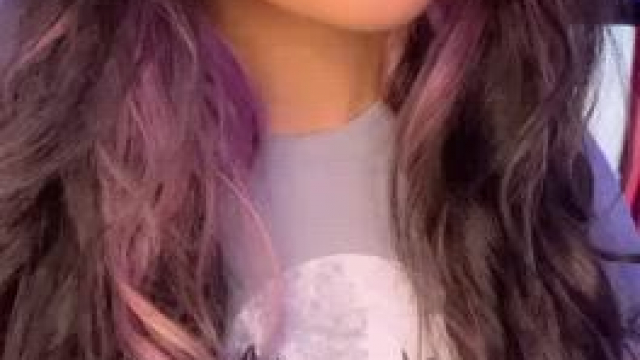 Big tiddy Latina goth surprise!