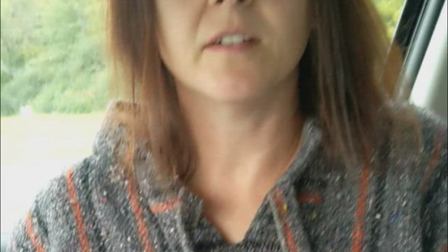 [f] Just an average mom flashing boobs in the car :)