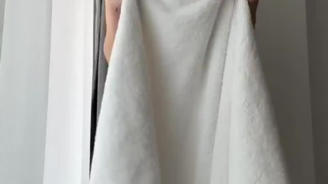 Oops, I dropped my towel and it was totally planned