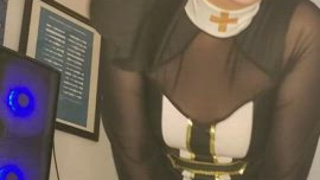 Happy Halloween guys, here's a nice view under my nun costume