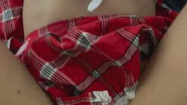 Good boy showering mommy