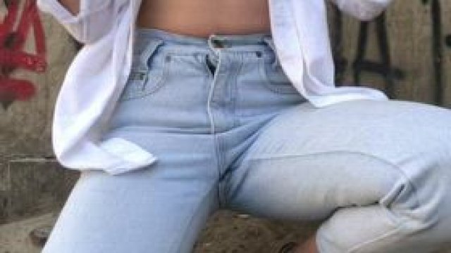 I just had to flash my boobs while walking 