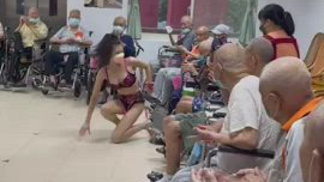 Stripper in a nursing home