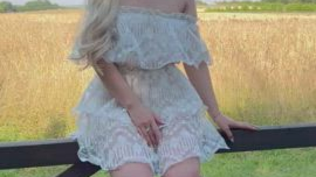 Inviting you to the countryside to cum water my flower ?