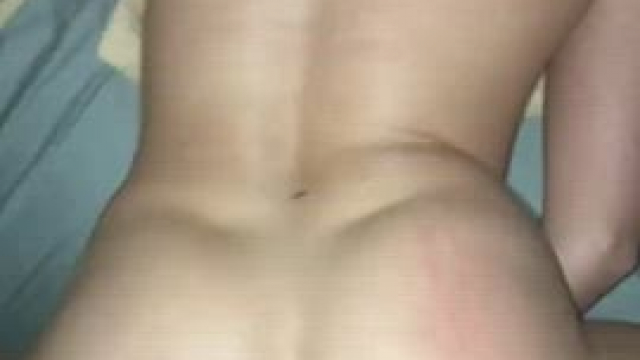 Pounding her tight pussy she has no choice but to cream all over cock