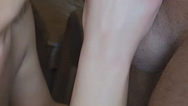 Finishing all over the tits