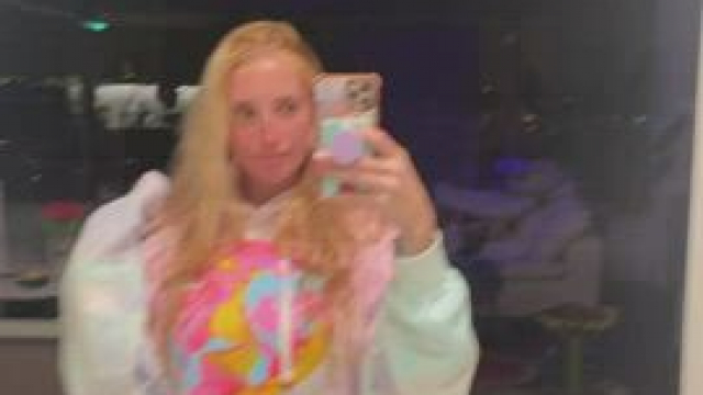 Just showing you my tits and tan lines