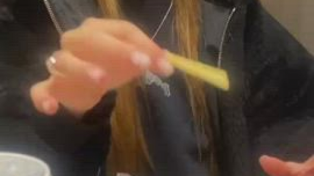 Having some fun at McDonalds