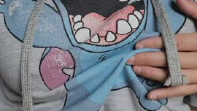 Taking my hoodie off to show you something