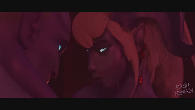 Female Draenei gets creampied (RashNemain)