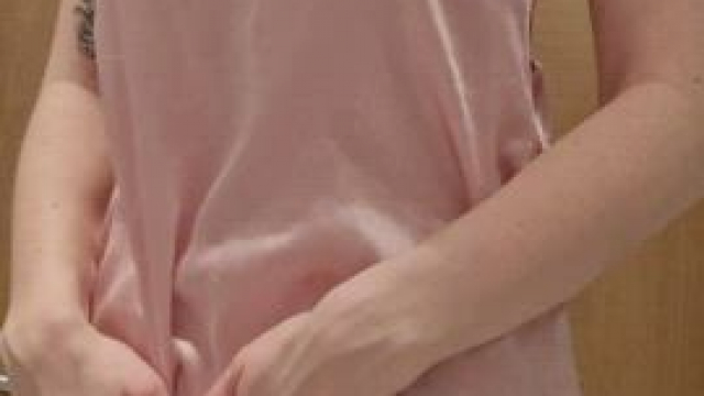 pierced pussy squirts all over the floor