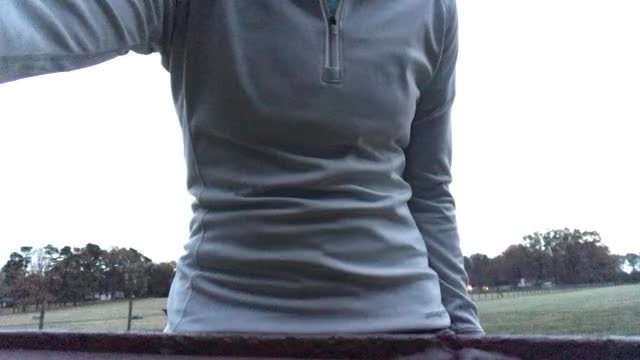 If I don’t stop showing off outside, one of these days I’m bound to get caught [