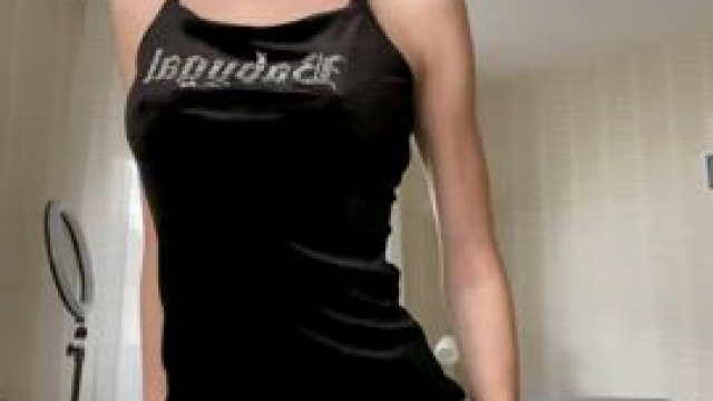 I'm sorry but I like to wear a transparent lingerie