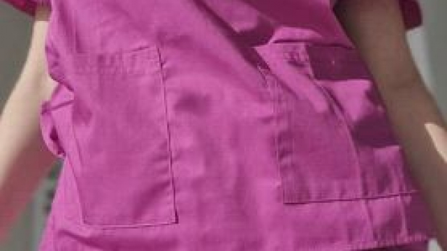 Would you have guessed my tits are this big with scrubs on?