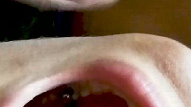 Cum In Mouth Close Up Cumshot