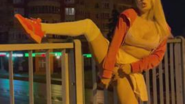 I like to masturbate on my evening walk [OC]