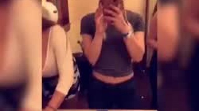 Girl Notices Her Friend Has Epic Tits