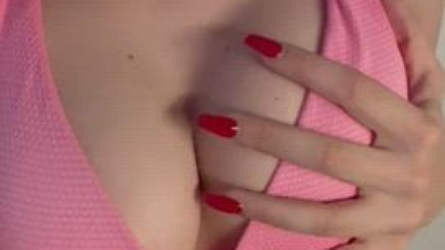 the bikini season has started and my tits are softer than ever - who wanna touch