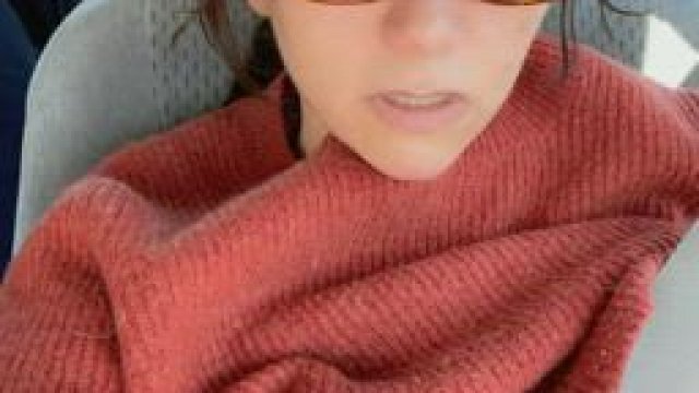 Took my tit out in the car &amp;amp; boyfriend didn’t notice but buddy on the sid