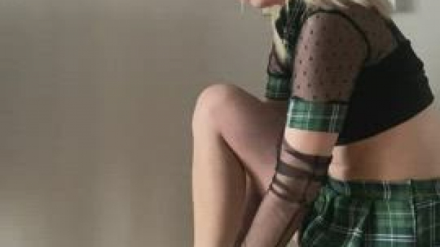 Fixing myself to go to school like this