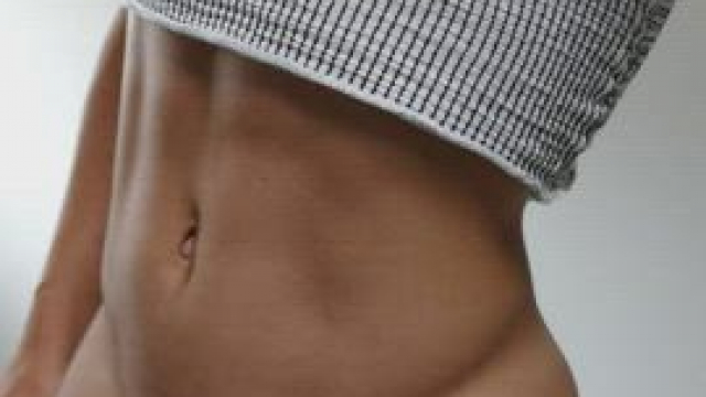 working hard for my abs [gif]