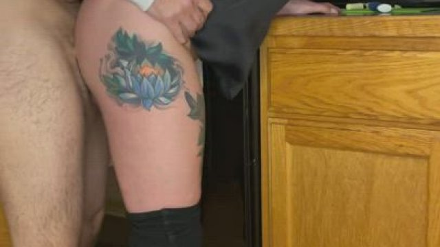 He wouldn’t let me finish making dinner