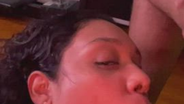 This older couple treated me so good she was eating me out while I sucked his th