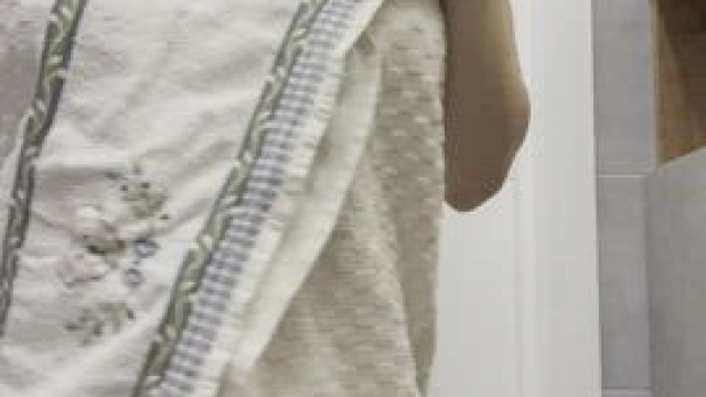 Such big boobs were hidden under that towel