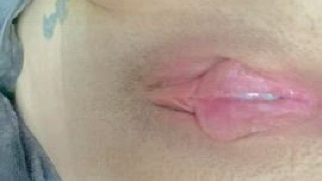 I’m shy about my creamy pussy. Do you like it?