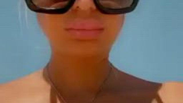 At the Beach With Skyler Nicole