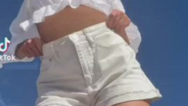 Stripping at the beach