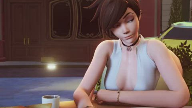 Tracer's titty flash (Cryo Maniac Studio)