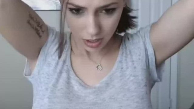 She went all the way with this