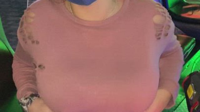 Having a little extra fun at the arcade