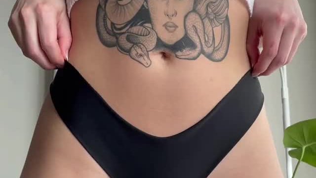 Tatted on my front and back so I showed you both