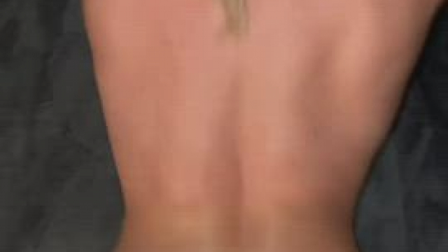 Pounding me doggy style